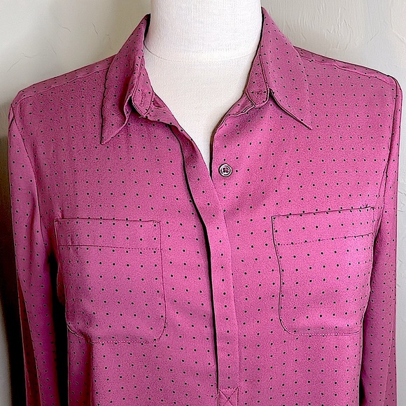 Loft Petite Long Sleeve Blouse - Picture 1 of 9